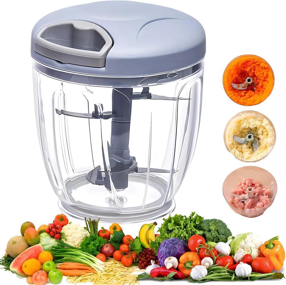 Manual Food Processors & Chopper with Cover and Handle, Manual Onion Chopper (free shipping)