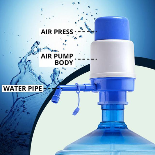 Water Pump for 5 Gallon jug,Universal 5 Gallon Water Dispenser,Manual Water jug Pump Fits 2-5-Gallon Jugs for Crown Top and Screw Top Jugs